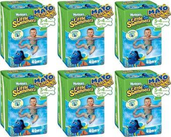 Huggies Huggıes Little Swımmers Mayo Bebek Bezi Beden:3-4 (7-15Kg) 72 Adet (6Pk*12)