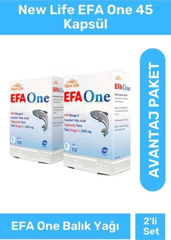 New Life Efa One 45 Kapsül 2'Li Paket