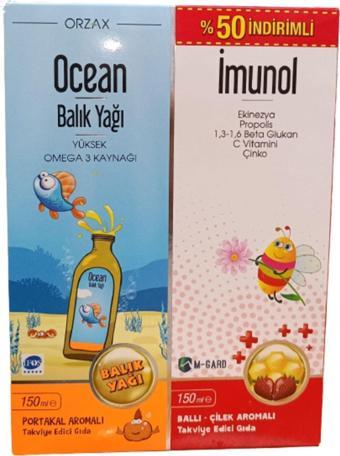 Ocean Balık Yağı +İmunol(%50 Indirimli)