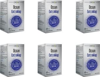 Ocean Extramag 200 Mg Magnezyum 60 Tablet 6'lı Paket