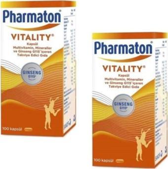 Pharmaton Vitality 100 Kapsül 2 Adet