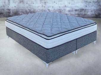 Happynight Comfort Antrasit Grey Süper Lüx Visco Terapi Yatak Pedi & Şiltesi 100 x 200 cm