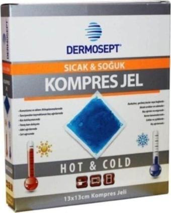 Multiplus Dermosept Sıcak Soğuk Termo Jel Kompres Buz Jel - S Beden