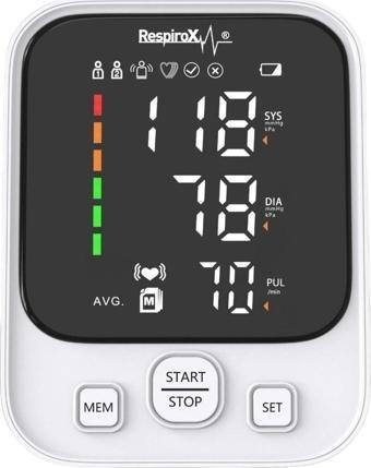 Respirox Axd-809 Türkçe Konuşan Tansiyon Aleti Adaptörlü