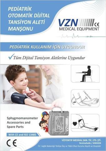 Vzn Çocuk Aleti Manşonu Manşet Kol Bezi Manşonu - Çocuk Manşon