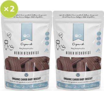 OG Natural 2'Li Organik Keçiboynuzlu Bebek Bisküvisi 2X150 Gr +6 Ay