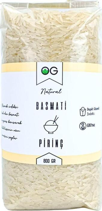 OG Natural Basmati Pirinç 800 Gr