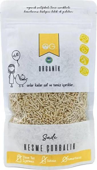 OG Natural Organik Sade Kesme Çorbalık 200 Gr 6 Ay