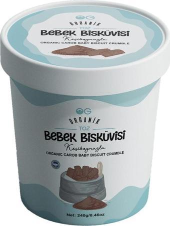 Og Natural Organik Toz Keçiboynuzlu Bebek Bisküvisi 240 Gr +6 Ay