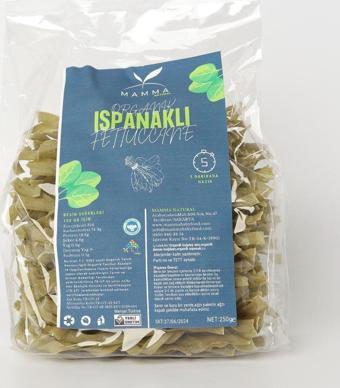 Mamma Emada Organik Ispanaklı Fettuccine