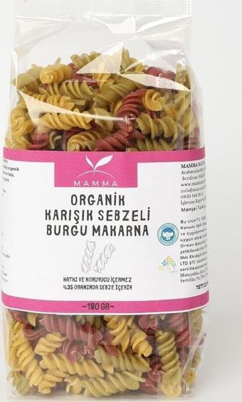 Mamma Emada Organik Karışık Sebzeli Burgu Makarna