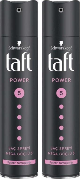 Taft Power Kaşmir ( Mega Güçlü ) Sprey 250 Ml X 2 Adet