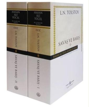 Savaş ve Barış - 2 Kitap Takım - İş Bankası Kültür Yayınları