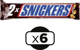 Snickers Yer Fıstıklı Çikolata 6'lı 80 gr