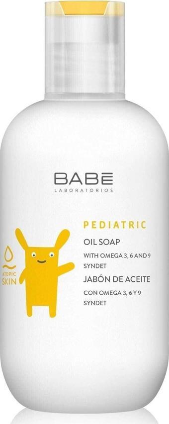 Babe Laboratorios Pediatric Oil Soap - Bebek Ve Çocuk Için Çok Kuru Ve Atopiğe Yatkın Için Duş Yağı 200 ml