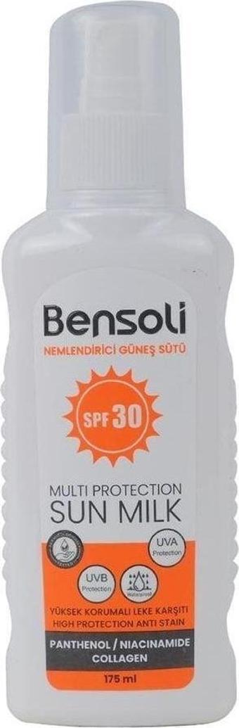 Bensoli  Nemlendirici Güneş Sütü 30 Spf