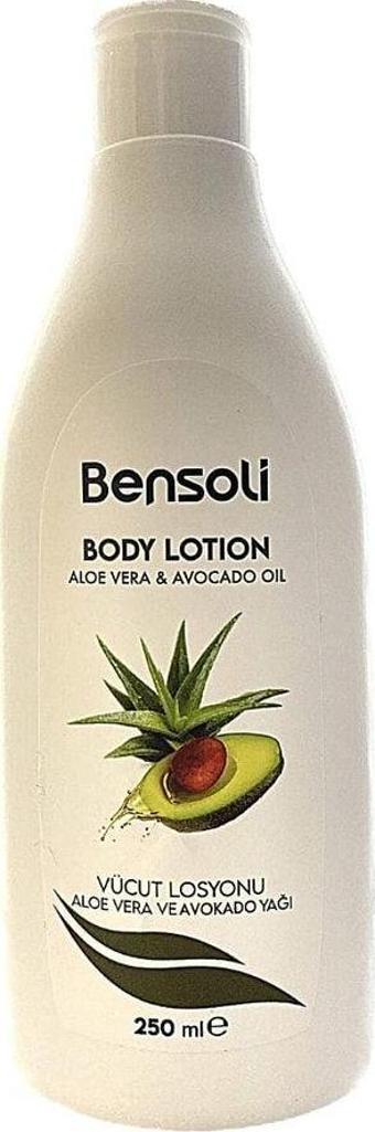 Bensoli  Vücut Losyonu Alovera Avokado Yağılı 250 ml