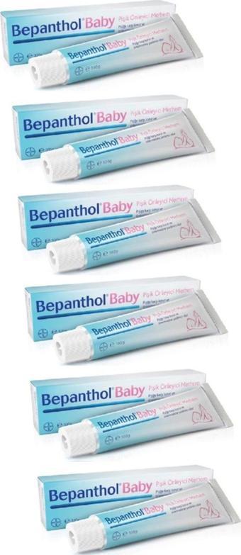 Bepanthol Baby Pişik Önleyici Merhem Krem 100 Gr. 6 Adet