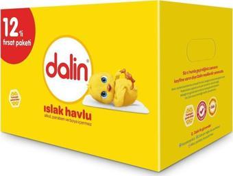 Dalin Islak Havlu 3x56 Adet 4'lü Set