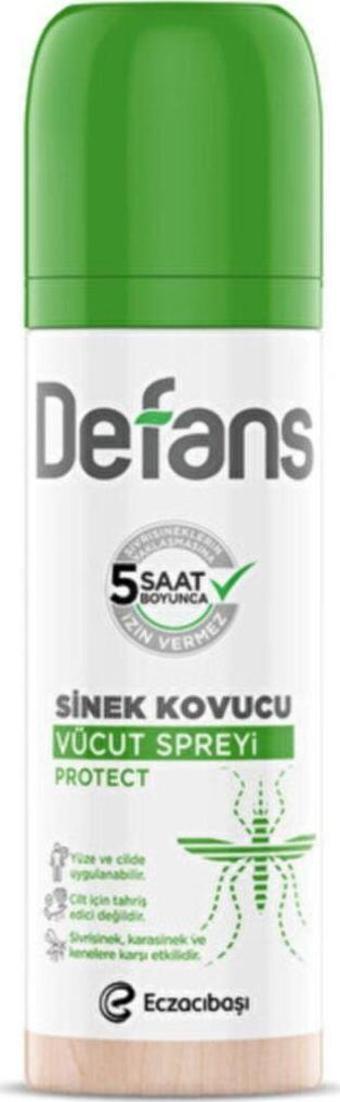 Detan Defans Protect Sinek Kovucu Vücut Spreyi 100 Ml