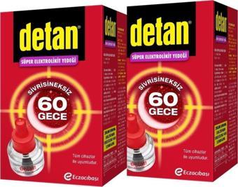 Detan Süper Elektrolikit Yedek 60 Gece x 2 Adet