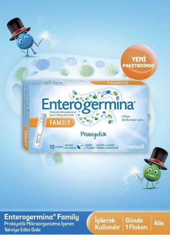 Enterogermina Family Probiyotik 5 ml X 10 Flakon