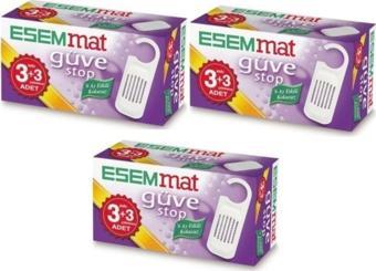 Esemmat Güve Stop (3 ASKI 3 ÇEKMECE) 3 Lü Set