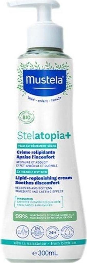 Mustela Stelatopia+ Lipit Yenileyici Atopik Cilt Ve Çok Kuru Cilt Için Rahatlatıcı Krem 300ml