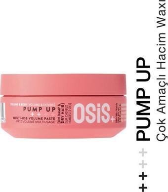 Osis Pump Up Çok Amaçlı Hacim Waxı 85ml | Dipten Hacim Yumuşak Tutuş & Dolgunluk Wax Krem