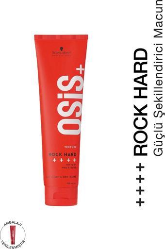 Osis Rock Hard Ultra Güçlü Şekillendirici Macun 150ml | Kalıcı Tutuş Krem Parlaklık Jeli