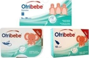 Otribebe Burun Aspiratörü + 10 Adet Yedek Uç + Monodoz Flakon 20 Adet
