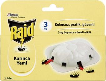 Raid Karınca Yemi 4'lü, 2.si Promo Paket, Her Tablet Ile 3 Ay Koruma