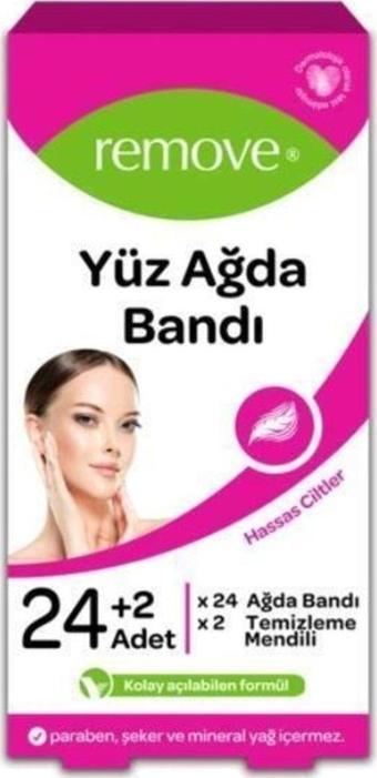 remove Yüz Ağda Bandı 24'lü