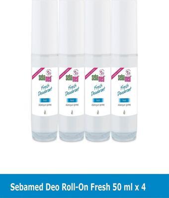 Sebamed ROLL-ON FRESH 50 ml x 4