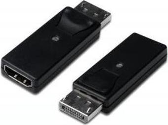 DisplayPort (DP) &lt;-&gt; HDMI Adaptörü, DP Erkek &lt;-&gt; HDMI A Dişi, DP 1.1a uyumlu, Plastik, S