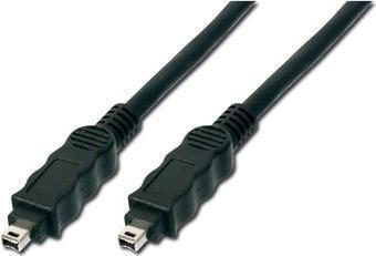 Firewire 400 (IEEE 1394) Kablo, 4 pin erkek / 4 pin erkek, 1.80 metre, AWG: 28, IEEE 1394-2008, UL, 