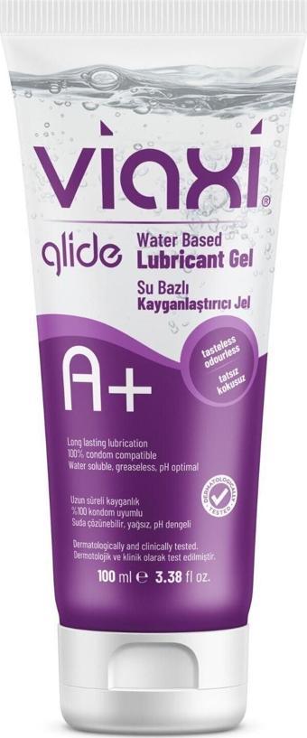 Viaxi Glide Su Bazlı Glide Anal A+ Kayganlaştırıcı Jel 100 Ml