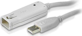 1 Port USB 2.0 Sinyali Aktif Uzatıcı, 12 metre (Zincirleme bağlantı ile maksimum 60 metre), 12M USB 