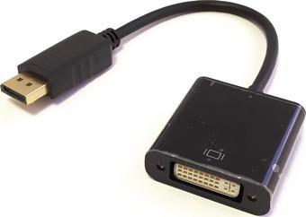 Beek DisplayPort (DP) &lt;-&gt; DVI Adaptör, DP Erkek &lt;-&gt;DVI Dişi, Tek Yönlü İletişim&lt;br&gt