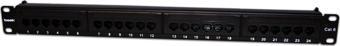 Beek 24 Port Cat6 UTP Patch Panel, 8P8C, Altın Kontak, LSA, 1U, zırhsız/unshielded 24 