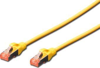 Beek CAT 6 SFTP/PIMF (Pairs In Metal Foil) Patch Kablosu, 3 metre, LSZH, AWG 26, Sarı Renk