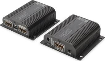 Digitus HDMI Sinyal Uzatma Cihazı, Alıcı (Receiver) ve Verici (Transmitter) Birim dahil, 50 metre, H