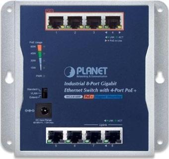 Endüstriyel Duvar Tip Yönetilemeyen PoE+ Switch (Industrial Unmanaged Wall-mounted PoE+ Switch)&lt;b