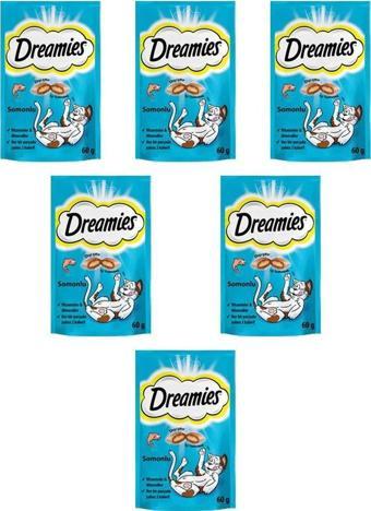 Dreamies Balıklı Kedi Ödülü 60 Gr x 6 