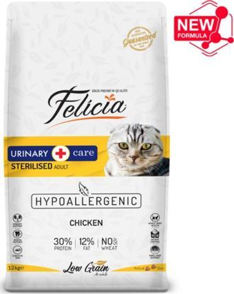 Felicia Düşük Tahıllı Tavuklu Kısırlaştırılmış Kedi Maması 12 kg