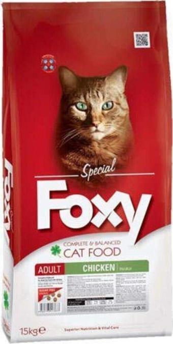 Foxy 30/15 Tavuk Etli Yetişkin Kedi Maması 15 Kg