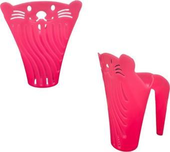 Glipet Plastik V Kedi Figürlü Kum Küreği Pembe