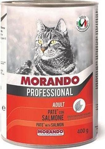 Morando Professional Pate Somonlu Yetişkin Kedi Konservesi 400 Gr