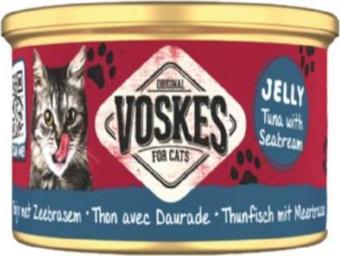 VOSKES TON BALIĞI ve ÇİPURA KEDİ KONSERVESİ 85GR