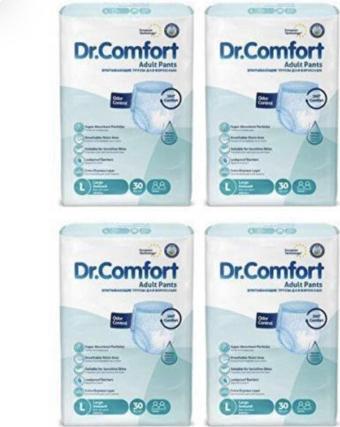 Dr.Comfort Dr Comfort 30 Lu Large Külot Bez Büyük Boy 4 Paket 120 Adet